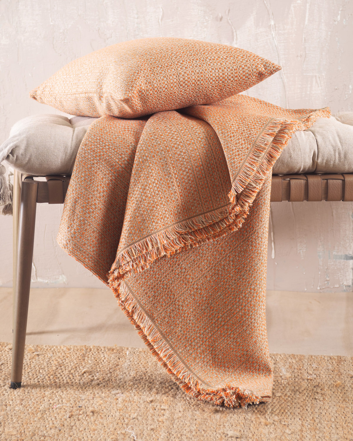 Ριχταρι πολυθρονασ (160χ180) kelsey terracotta, rythmos home