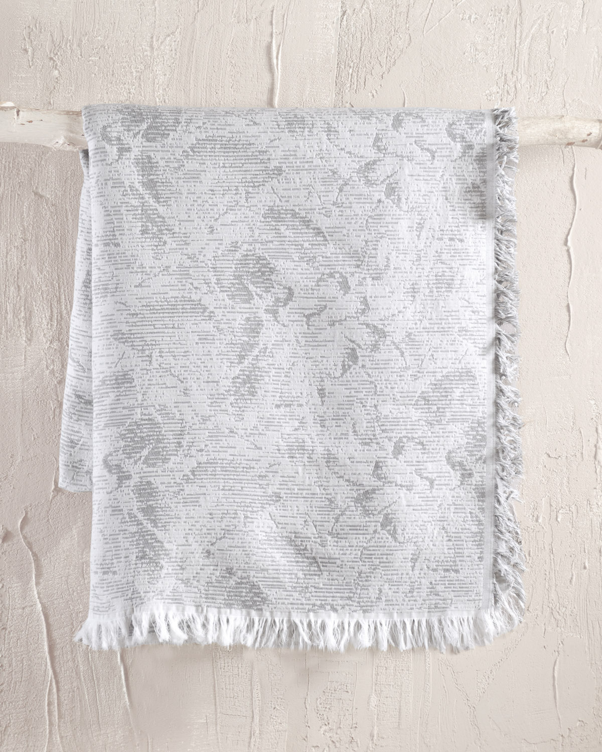 Ριχταρι τριθεσιου (180χ280) peony light grey, rythmos home