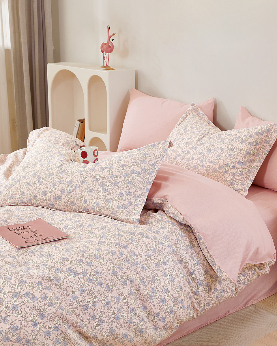 Παπλωματοθήκη Υπέρδιπλη (Σετ 220×250) 2 Όψεων Rythmos Spirit Taryn