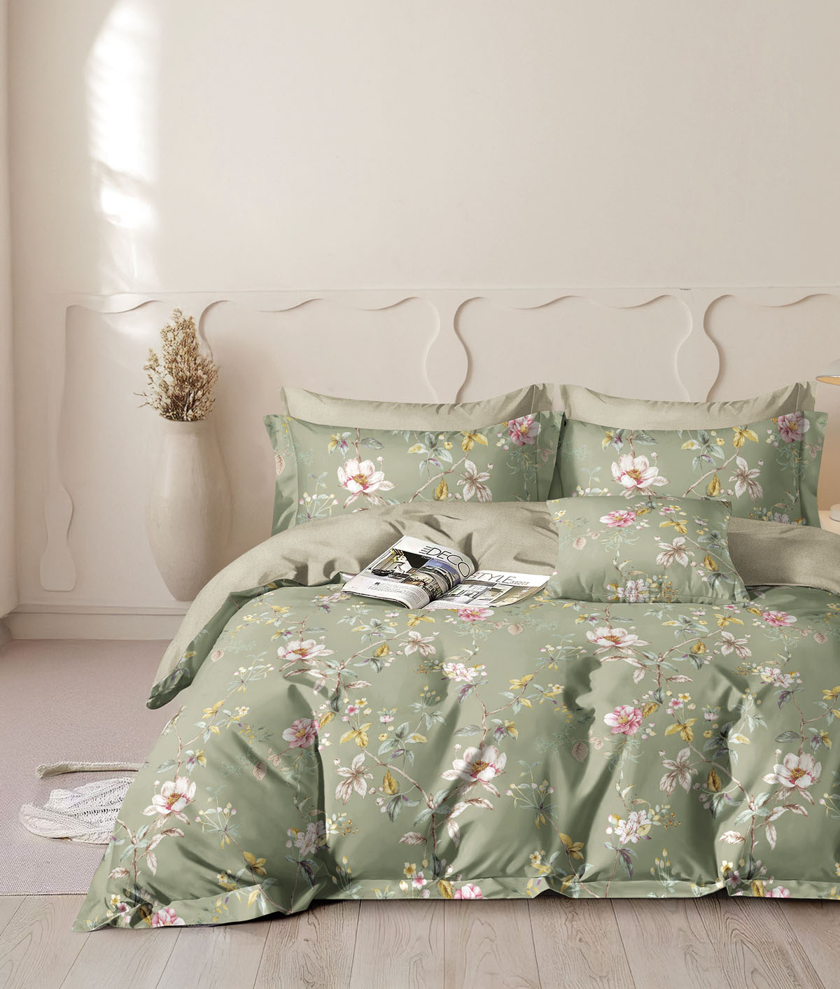 Σετ παπλωματοθήκη Υ/Δ (220Χ250) URSULA, Rythmos Home