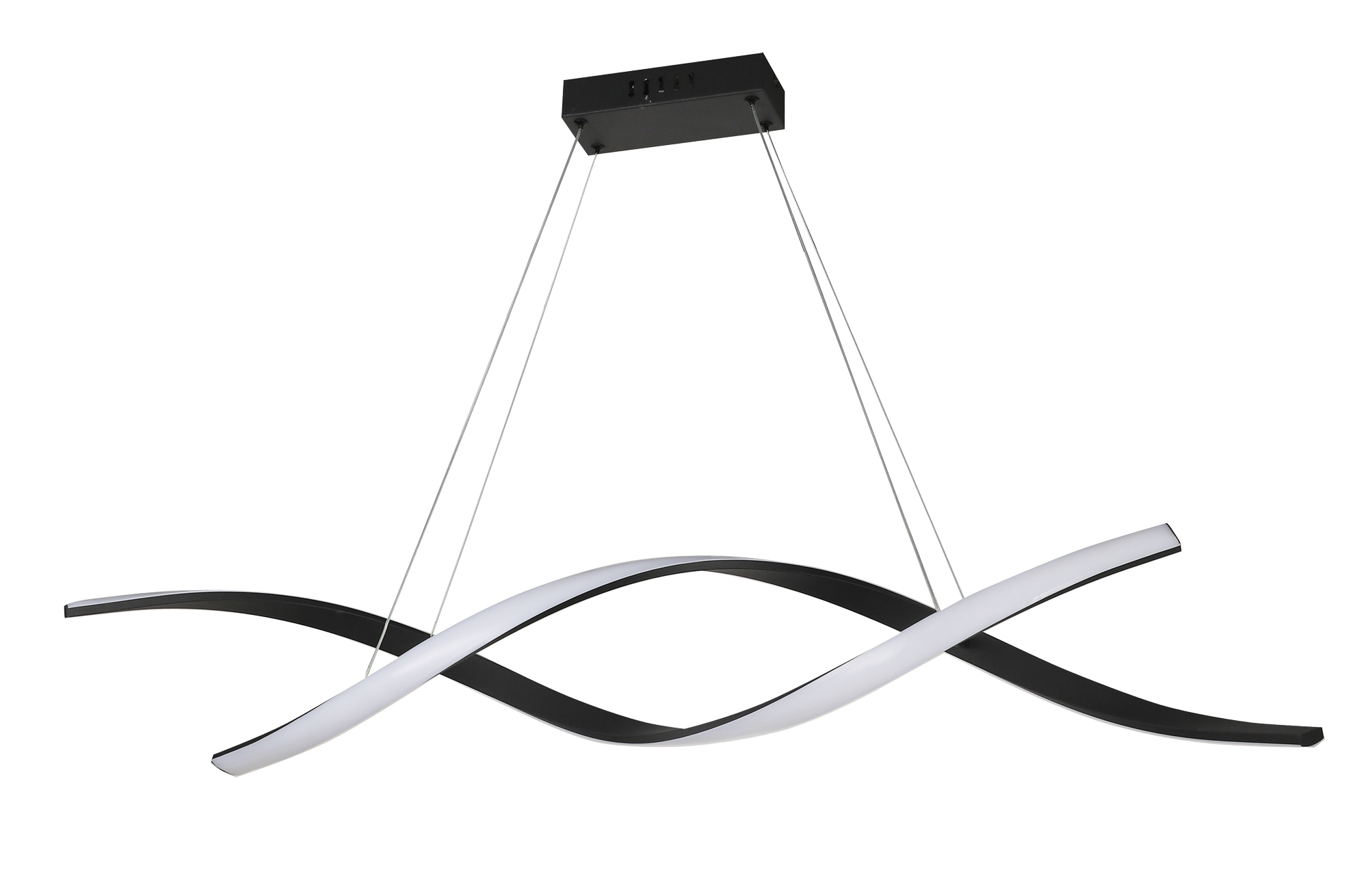 Pdc 669 bk led κρεμαστο μαυρο σχεδιο dna 80w 3000k