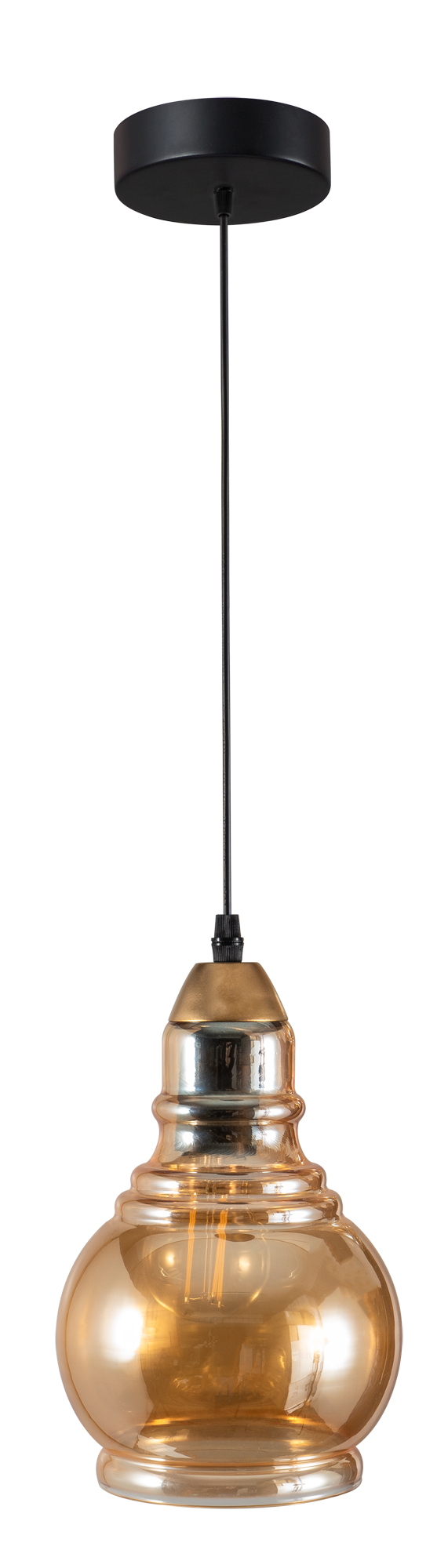 PDA 1258 B 1/Φ ΓΥΑΛΙ ΚΟΝΤΟ ΜΠΟΜΠΕ ΜΕΛΙ 1xE-27 40W