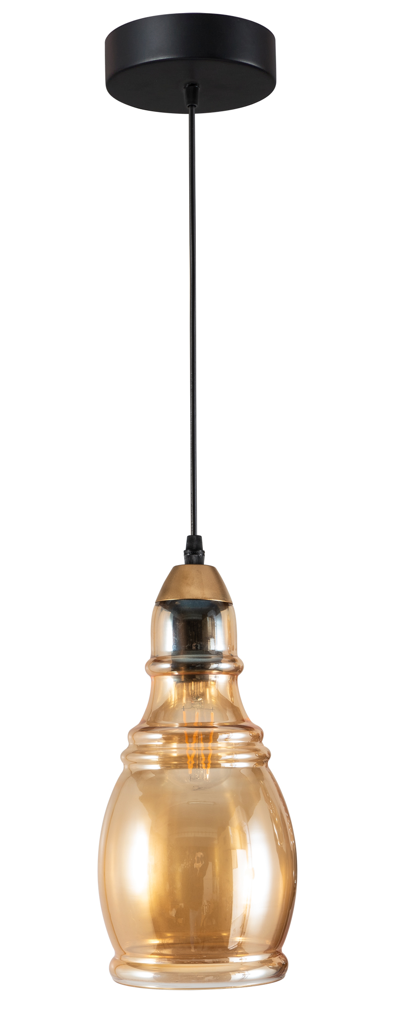 PDA 1258 A 1/Φ ΓΥΑΛΙ ΜΑΚΡΟΣΤΕΝΟ ΜΕΛΙ 1xE-27 40W