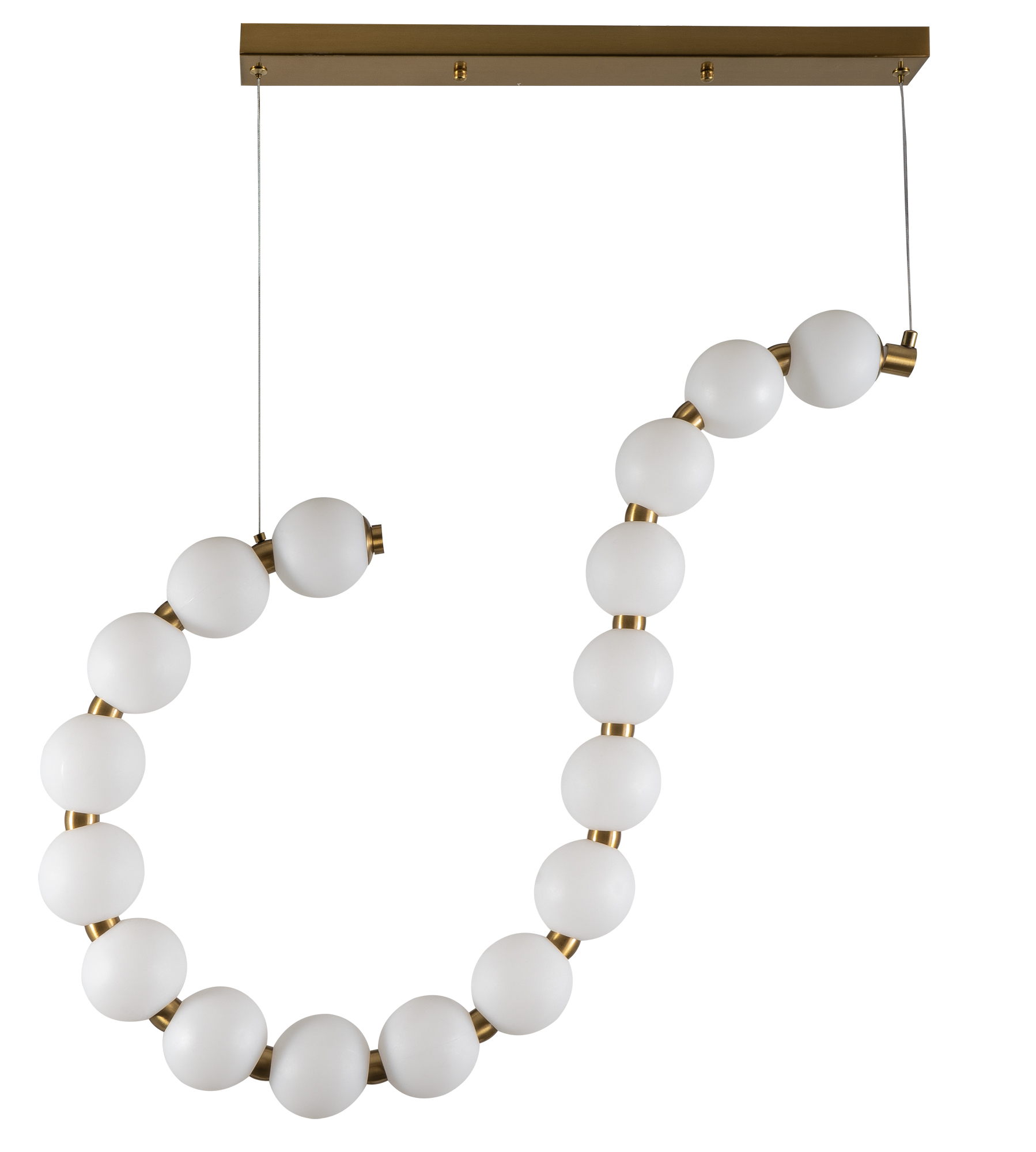 Pdc 651-4 led ραγα οξυντε μπαλιτσεσ πλαστικεσ σε σχημα '"s" 38w 3000k