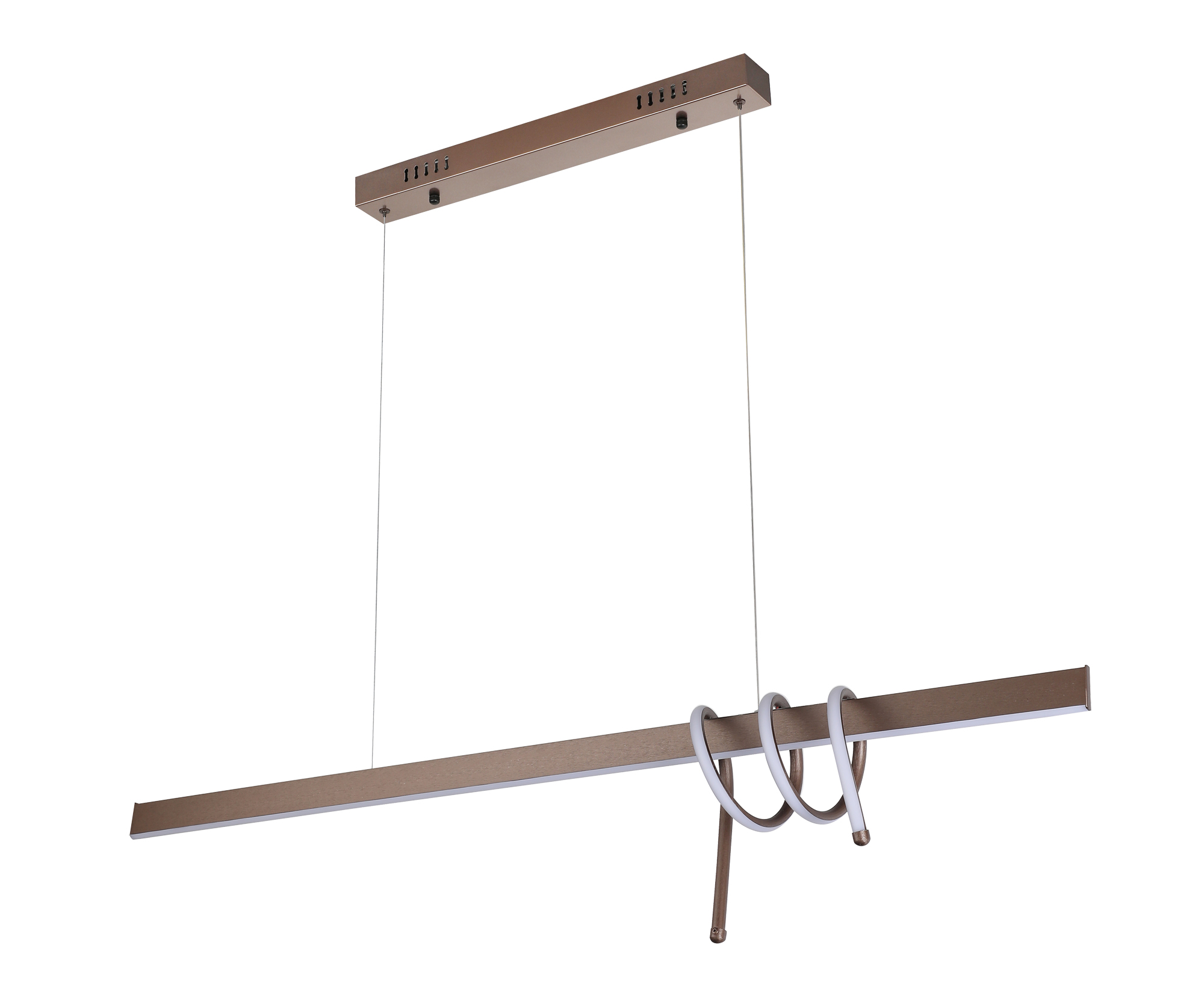 Pdc 650-3 bw led ραγα καφε με ελατηριο 45w 3000k