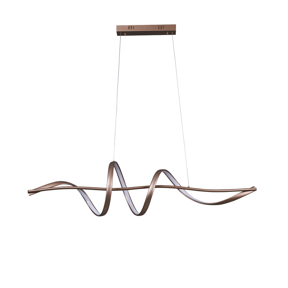 Pdc 783 bw κρεμαστο led καφε ραβδοσ με κορδελα dimmer+ control