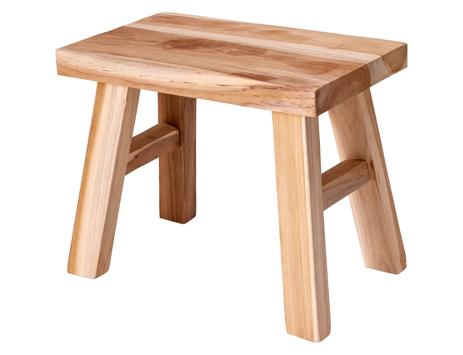 BOX37211 THE NETHERLANDS Σκαμπό stool decorative teakwood j18000170