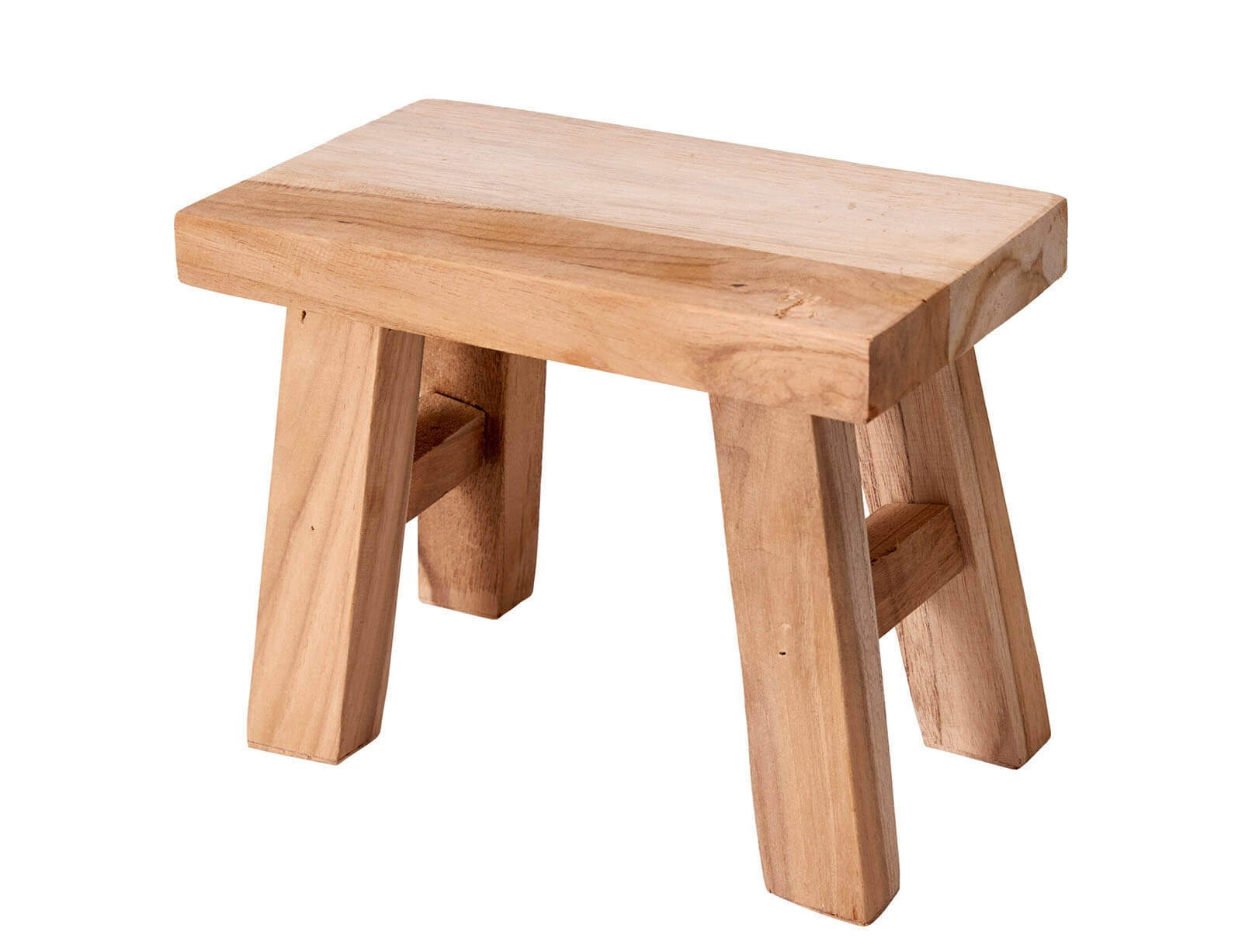 BOX37211 THE NETHERLANDS Σκαμπό stool decorative teakwood j18000160