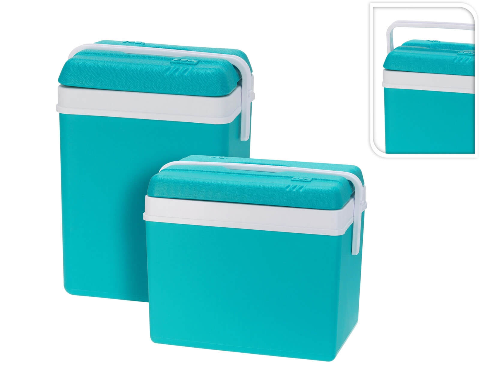 BOX37211 THE NETHERLANDS Φορητο ψυγείο cool box set of 2pcs turquoise
