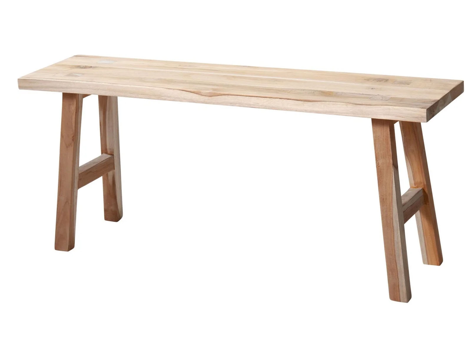 BOX37211 THE NETHERLANDS Παγκακι bench teak wood 100x25x42cm