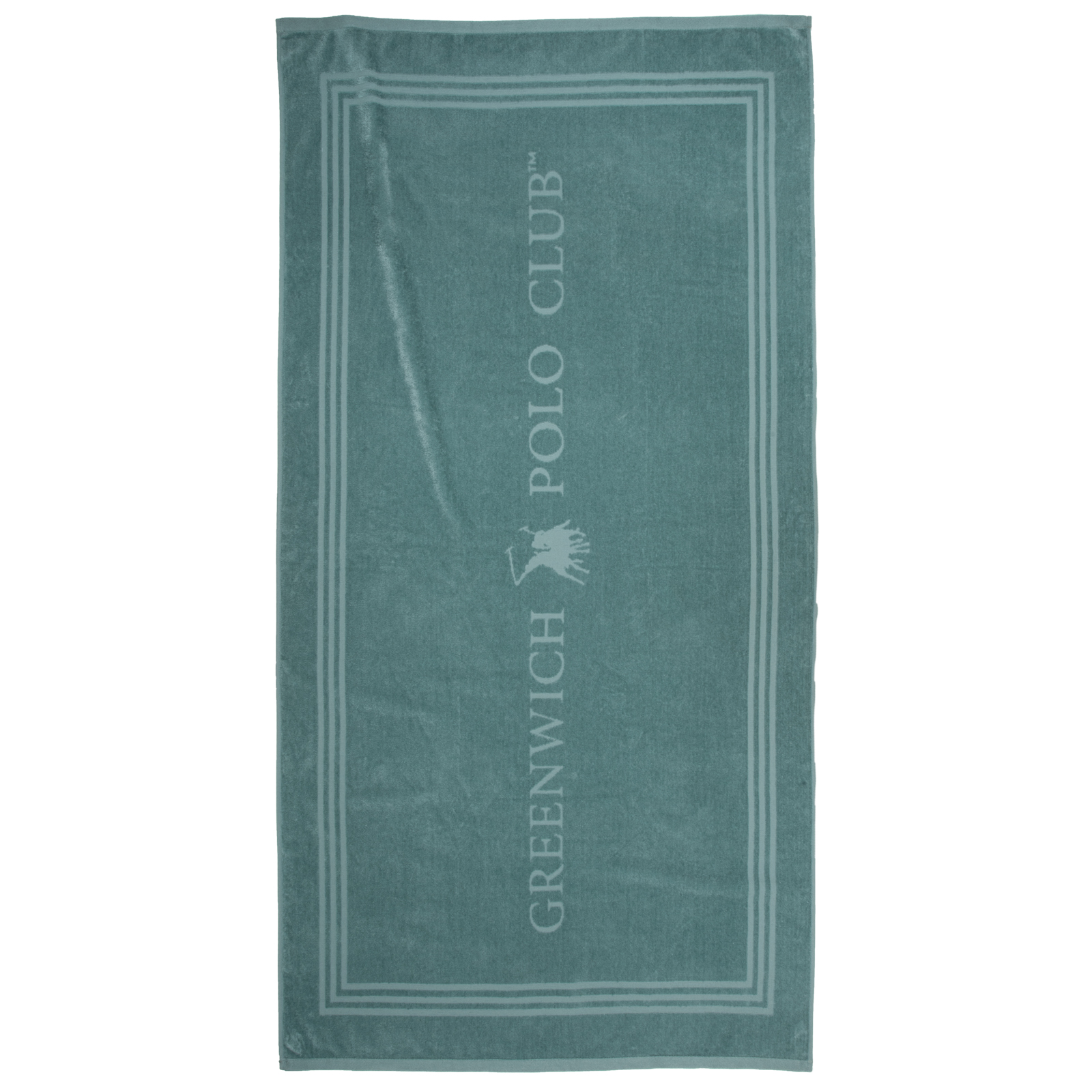 Greenwich polo club πετσετα θαλασσησ 90χ170 essential 5202 dark mint