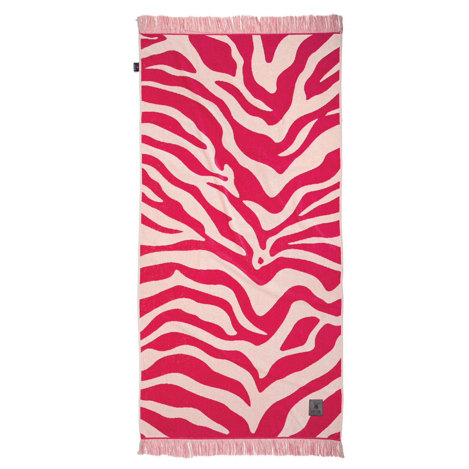 Greenwich polo club πετσετα θαλασσησ 90χ180 essential 5200 magenta, taupe