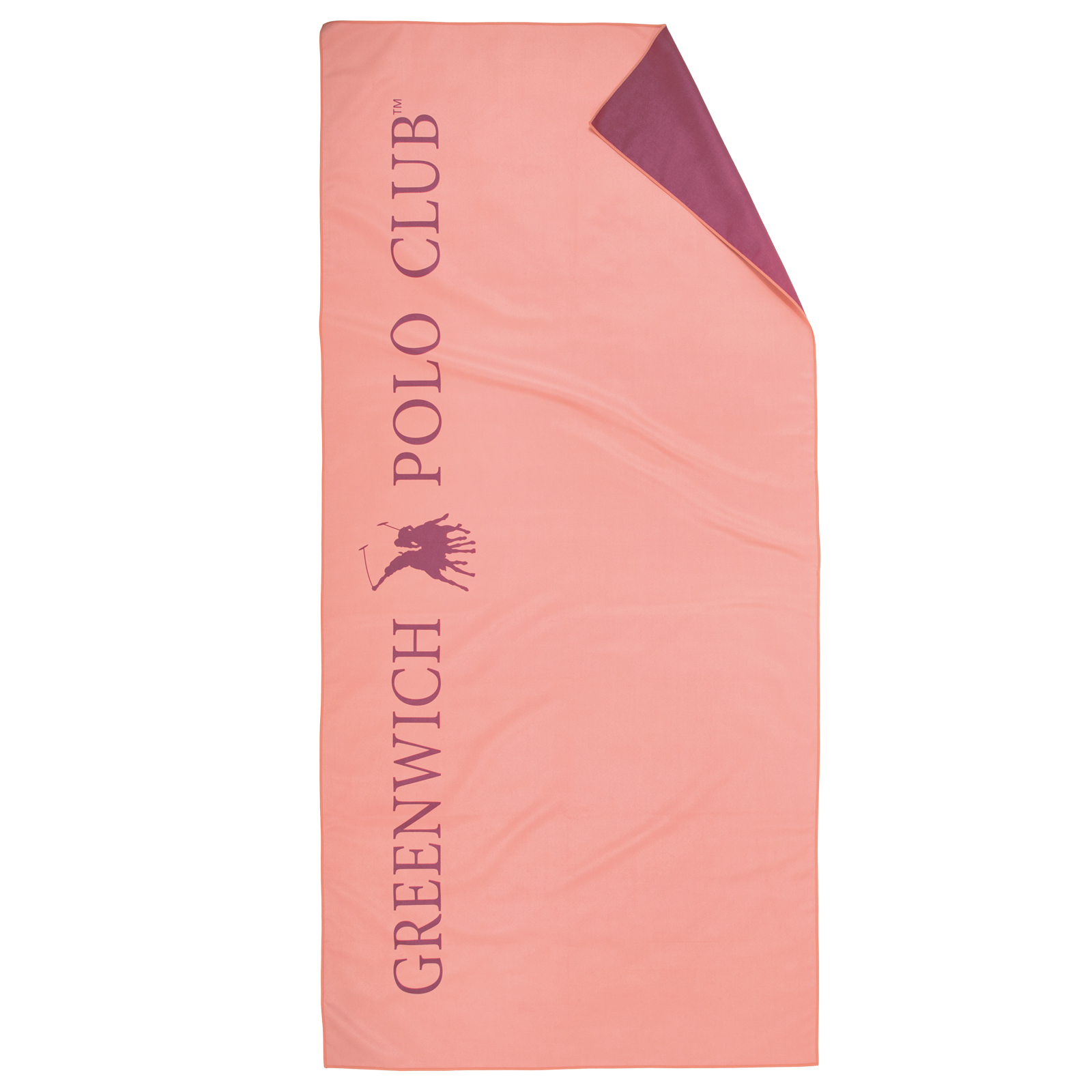 Greenwich polo club πετσετα θαλασσησ 80χ170 essential 5211 coral, fuschia