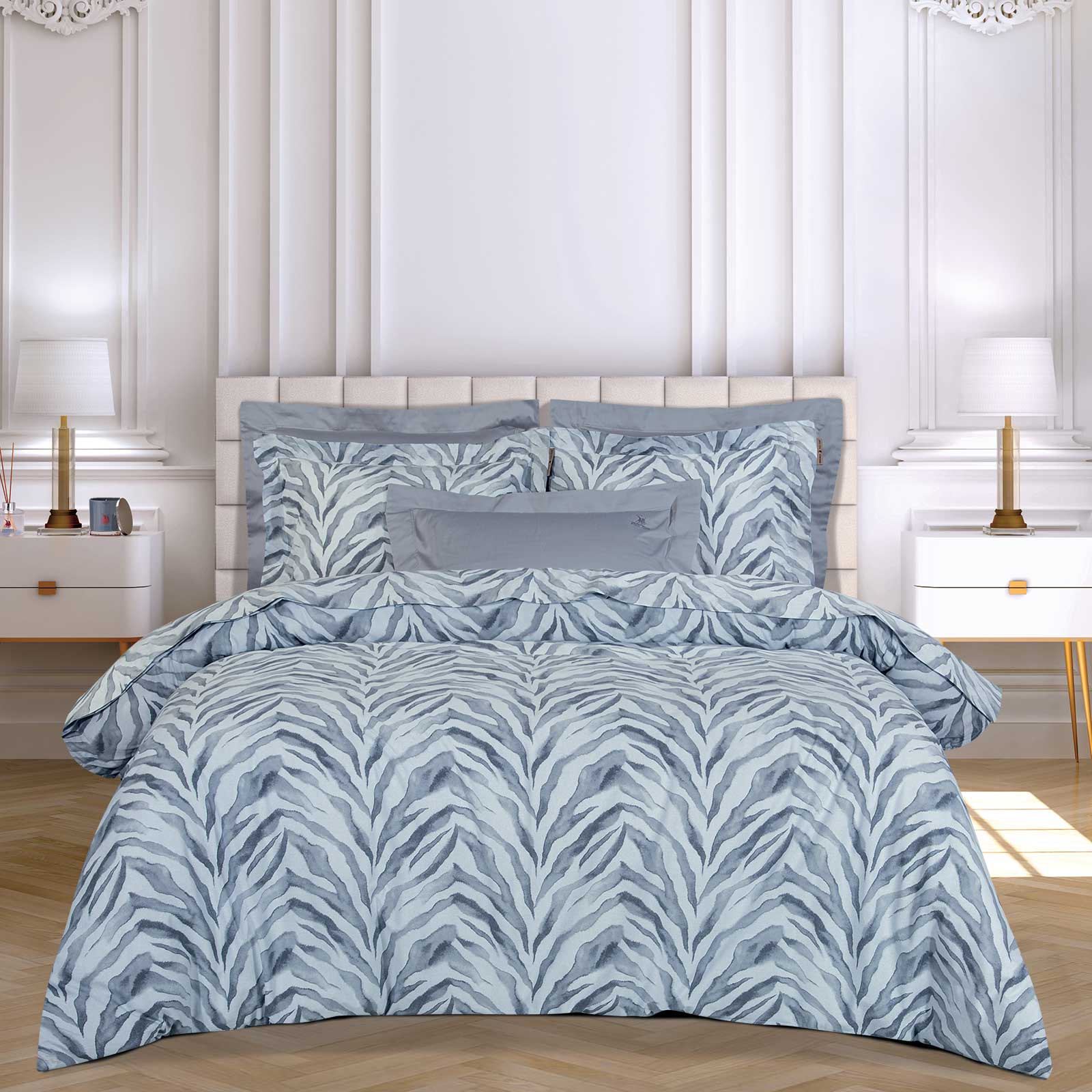 Greenwich polo club παπλωματοθηκη king 240x260 loft 2394 grey
