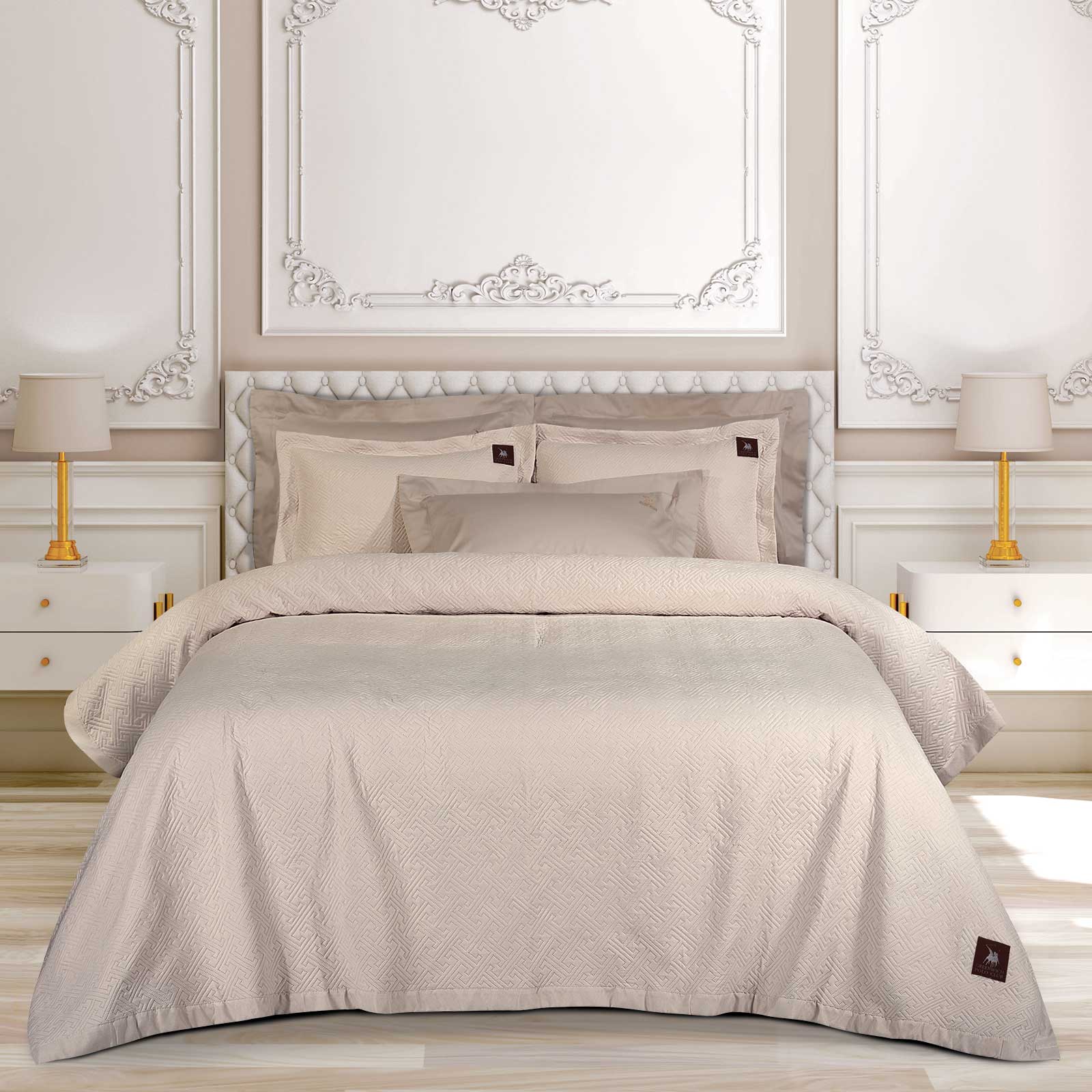 Greenwich polo club κουβερλι king essential 4451 beige 240χ250