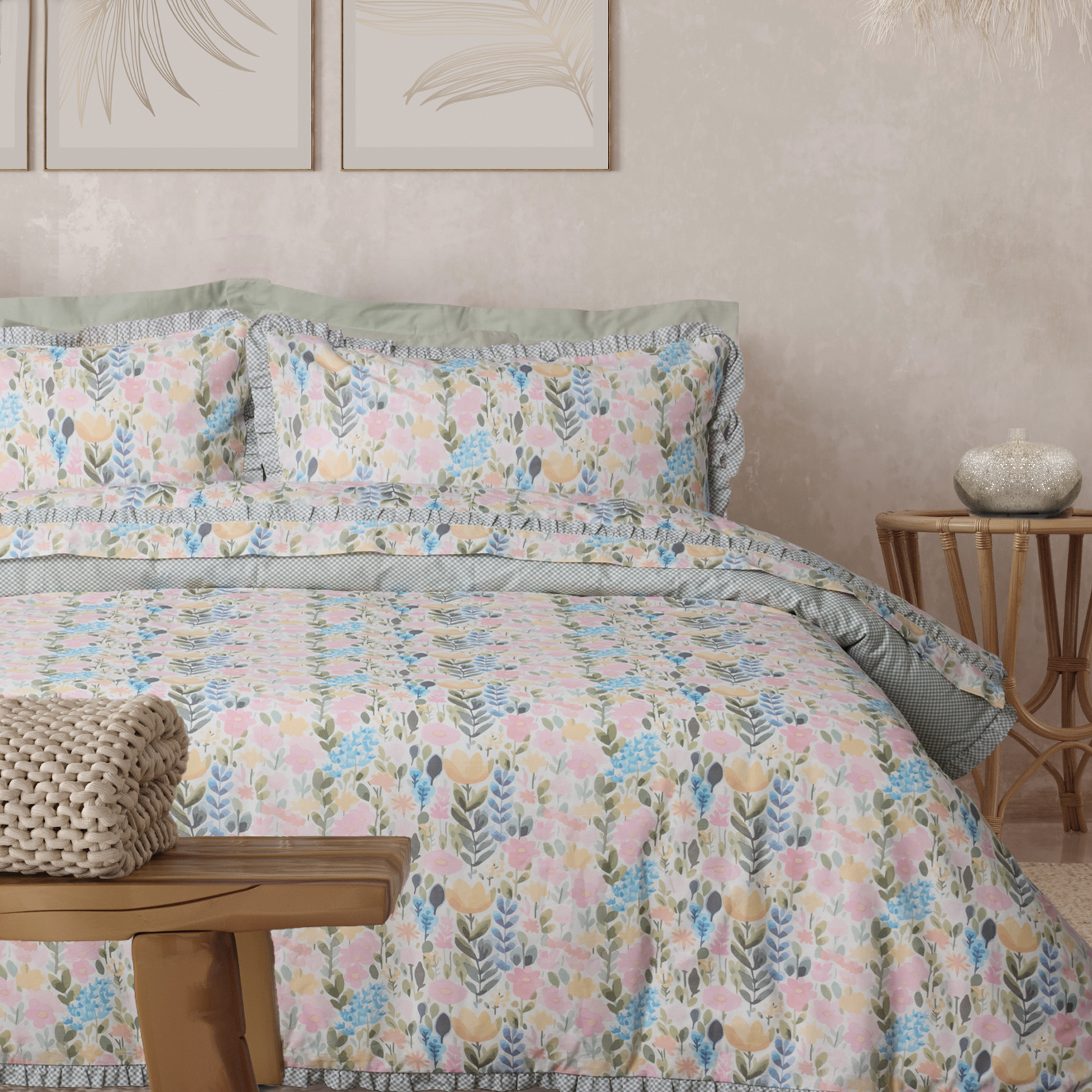 Das home σετ σεντονια υπερδιπλα daily 3184 color, multi 240χ260