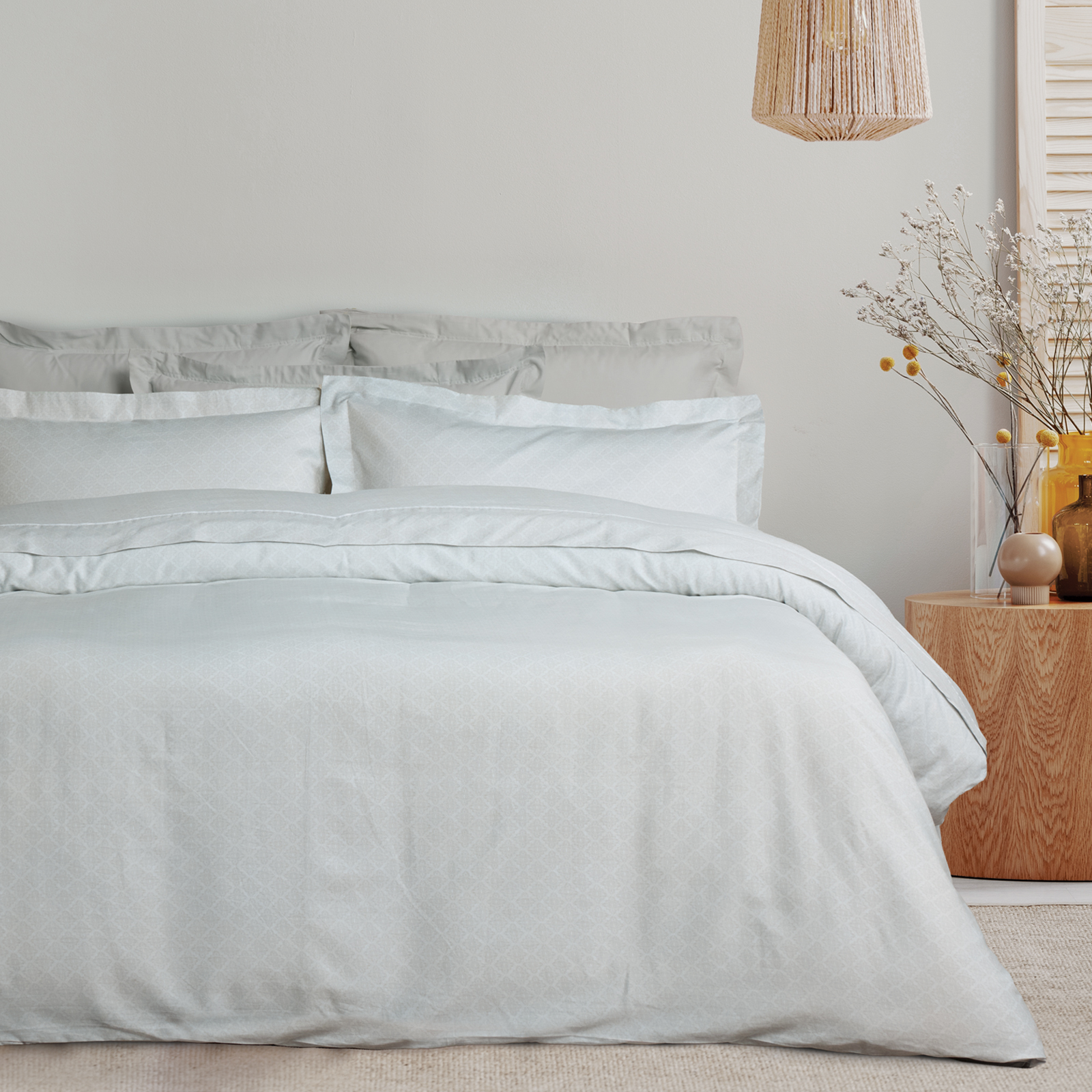 Das home σεντονια σετ king executive 1725 grey 260χ280