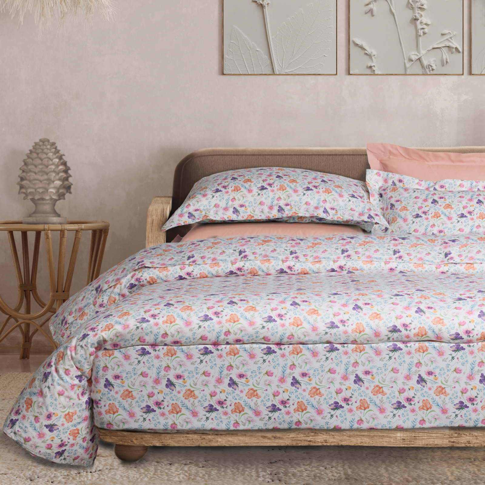 Das home σεντονια σετ king executive 1723 pink 260χ280