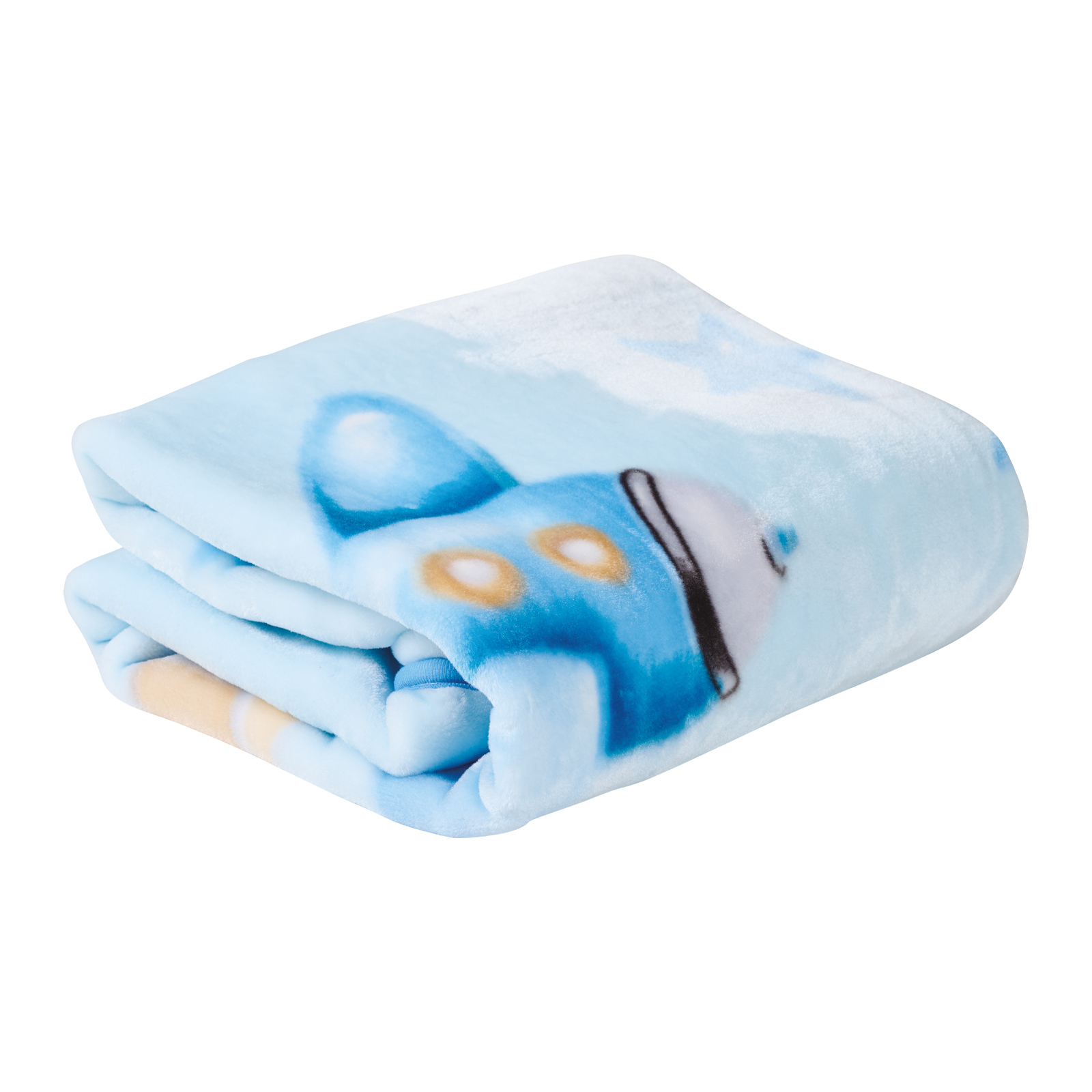 Das baby κουβερτα velour κουνιασ relax 4918 blue 110χ140