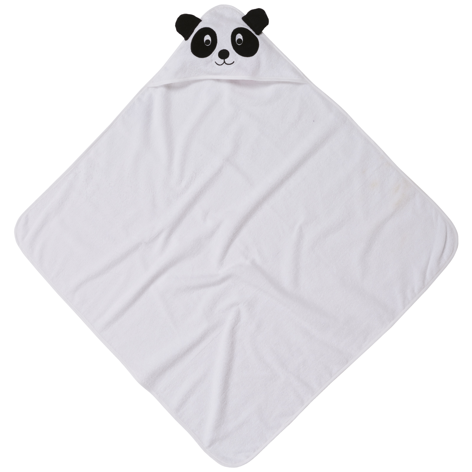 Κάπα Bebe Βαμβακερή 80×80εκ. Smile 4890 Λευκή Das Baby Ύφασμα: Βαμβάκι 100