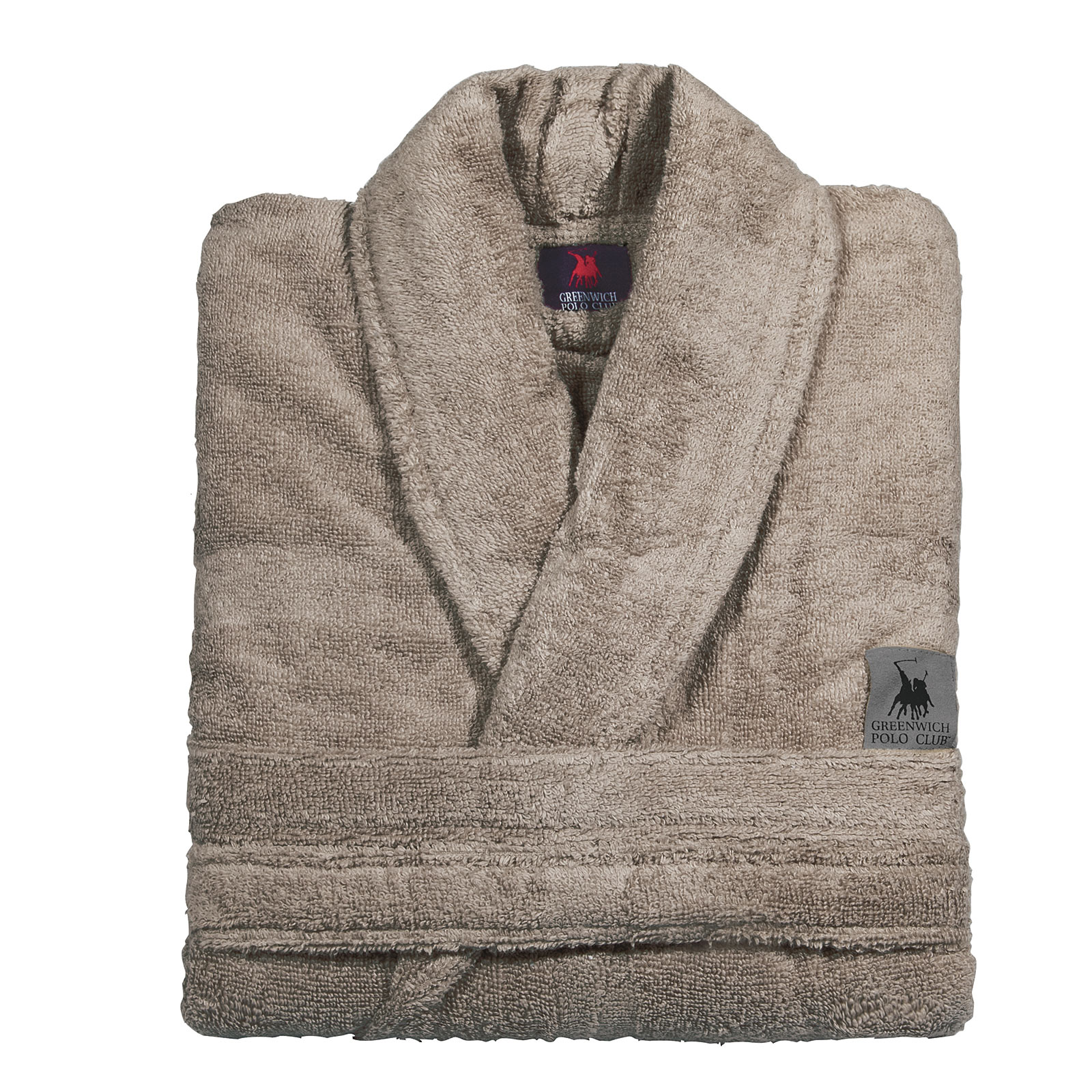 Greenwich polo club μπουρνουζι x-large dusty taupe 3202 taupe