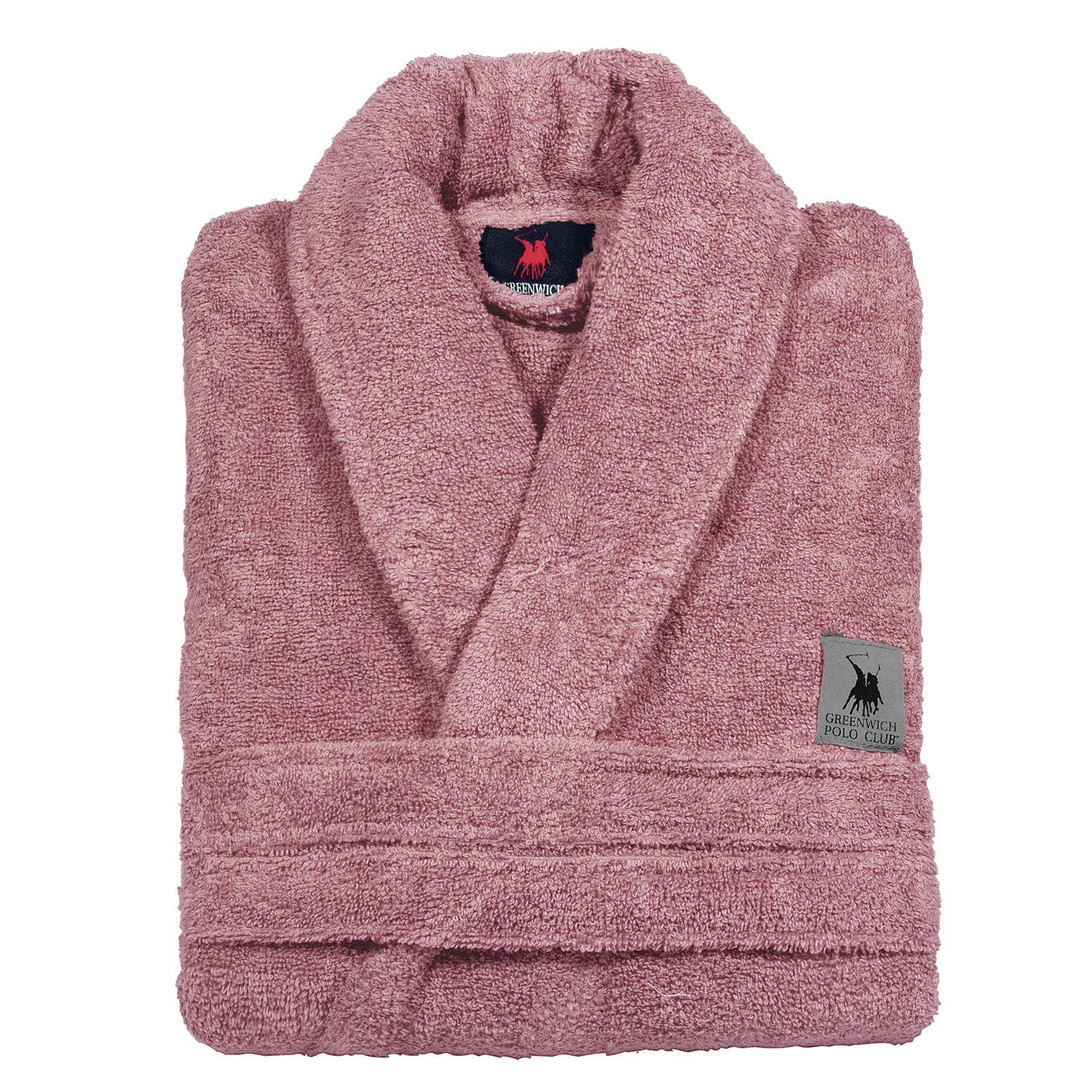 Greenwich polo club μπουρνουζι large dusty pink 3207 pink