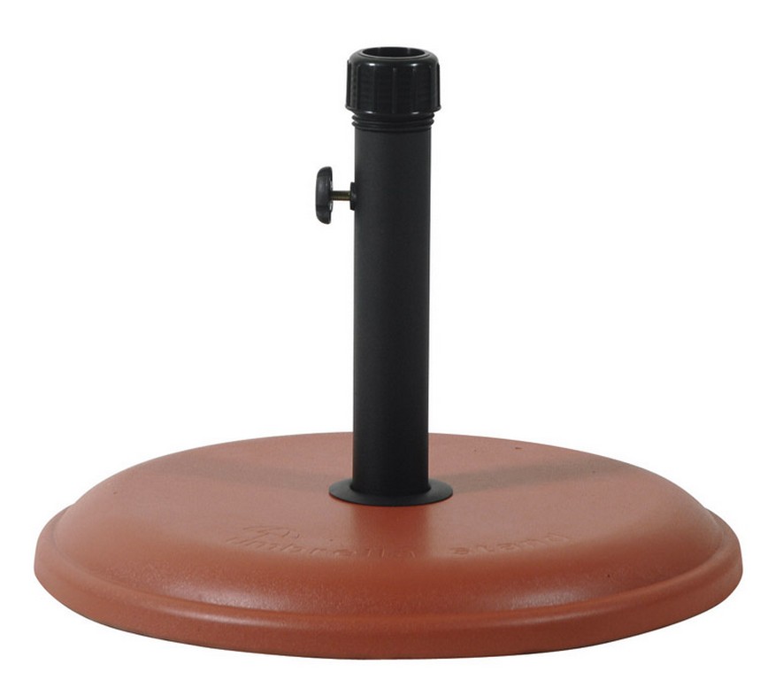 LIANOS Καφέ Τσιμεντένια Βάση Ομπρέλας 16Kgr , ⌀ 45cm