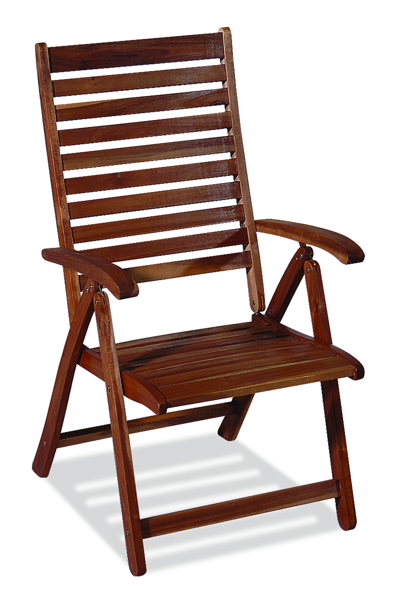 KATOIKEIN DECO Ξύλινη Ψηλόπλατη Πτυσσόμενη Πολυθρόνα 5 Θέσεων ,Acacia Wood