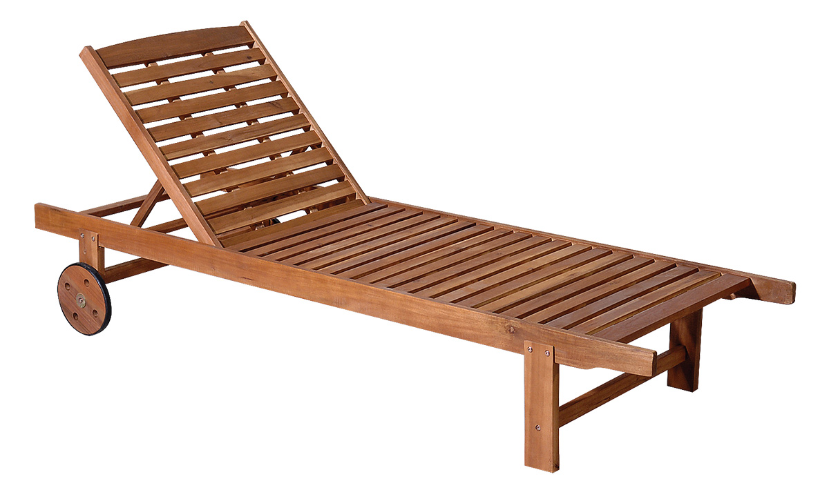 KATOIKEIN DECO Ανακλινόμενη Ξαπλώστρα 197 x 74 x 33(h) cm ,Acacia Wood