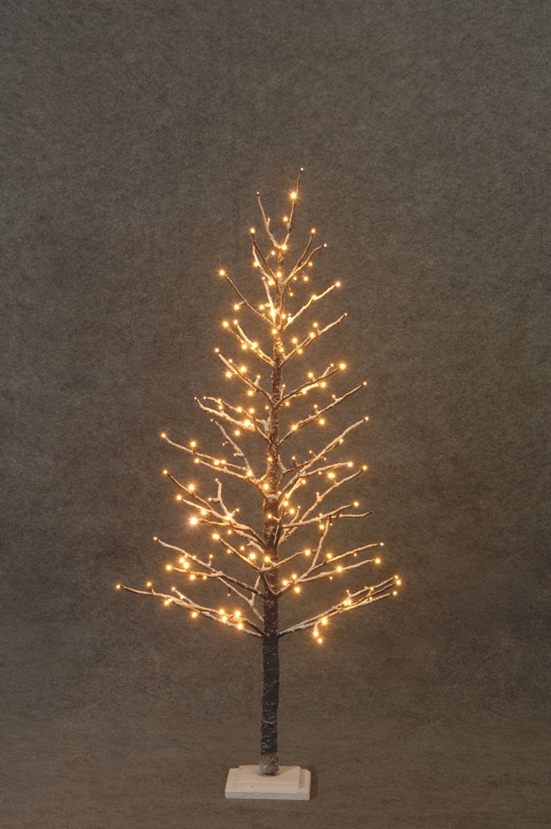 Led Φωτιζόμενο Χριστουγεννιάτικο Δέντρο Με 186Led (31 Flash) Και Θερμό Φωτισμό 150(h)cm