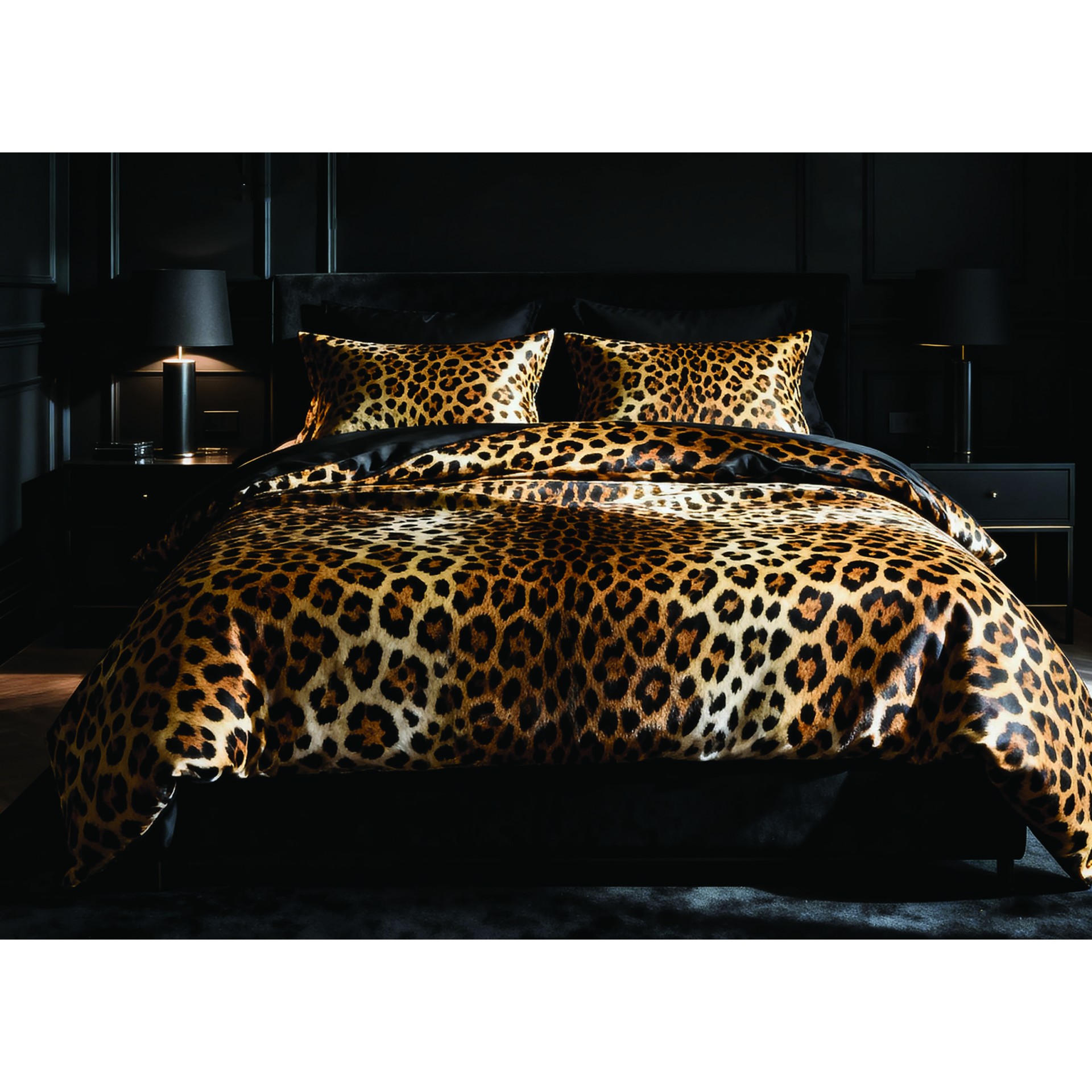 MAKIS TSELIOS Σετ σεντ υ/δ χλ leo 2*240χ260cm 2*50x70cm 100% cottosatin 210tc