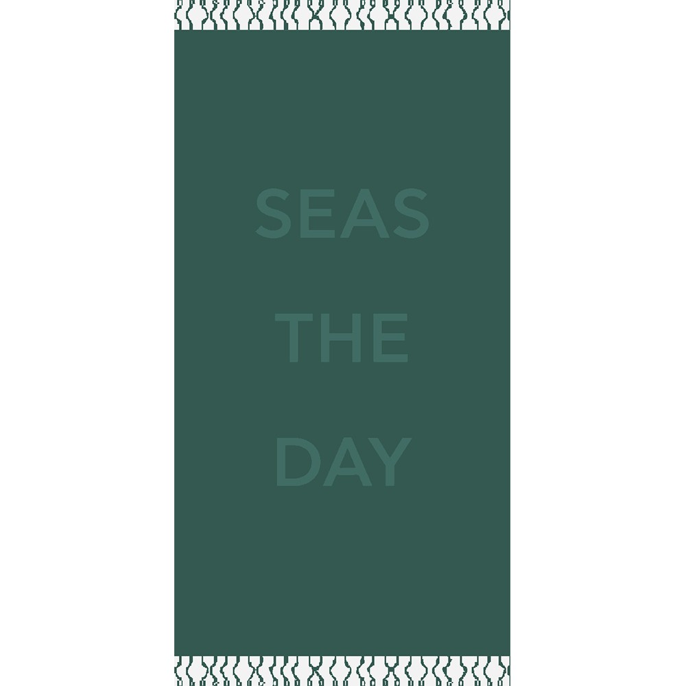 MELINEN Πετσετα θαλασσησ seas the day green 86χ160