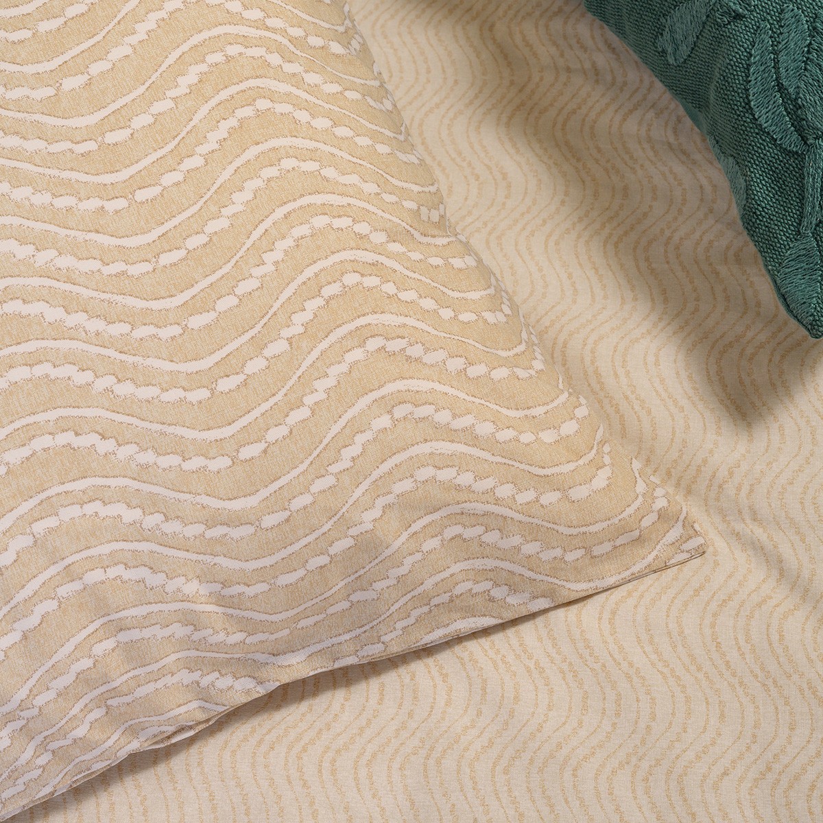Σετ μαξιλαροθηκεσ (π) maverick beige ultra line (50x70)