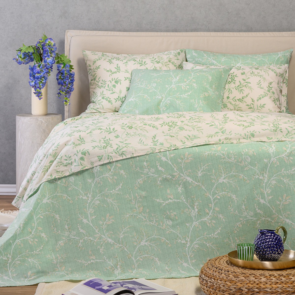 Παπλωματοθηκη υπερδιπλη sienna forest casual line (225x245)