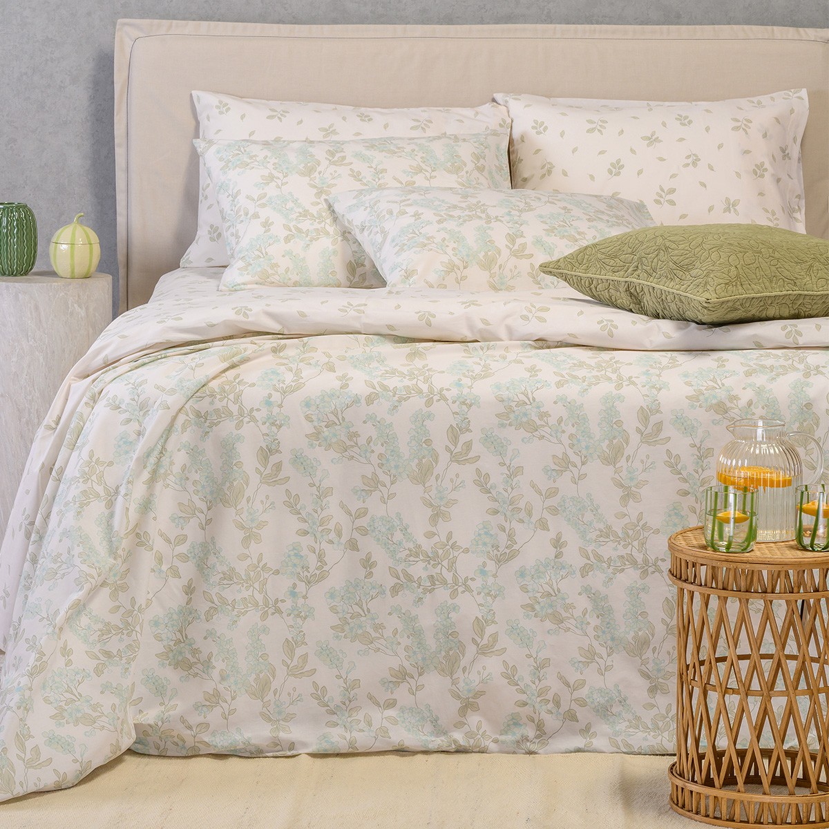 Παπλωματοθηκη υπερδιπλη rea aqua casual line (225x245)