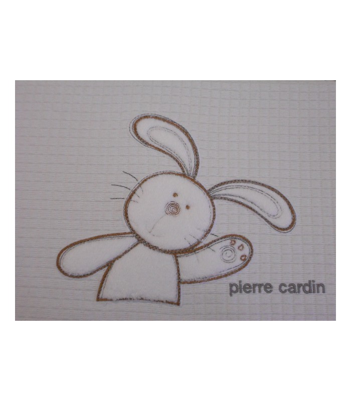Pierre Cardin Bebe Pierre Cardin des.126 Bebe Κουβέρτα Πικέ Κούνιας 100x140