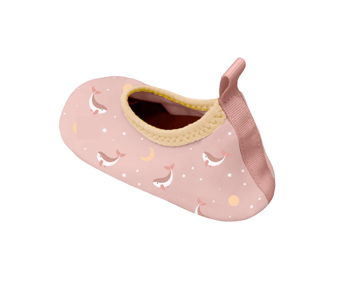 Monnëka Αντιολισθητικά Μποτάκια Παραλίας Pink Whale 22-23 - Monnëka