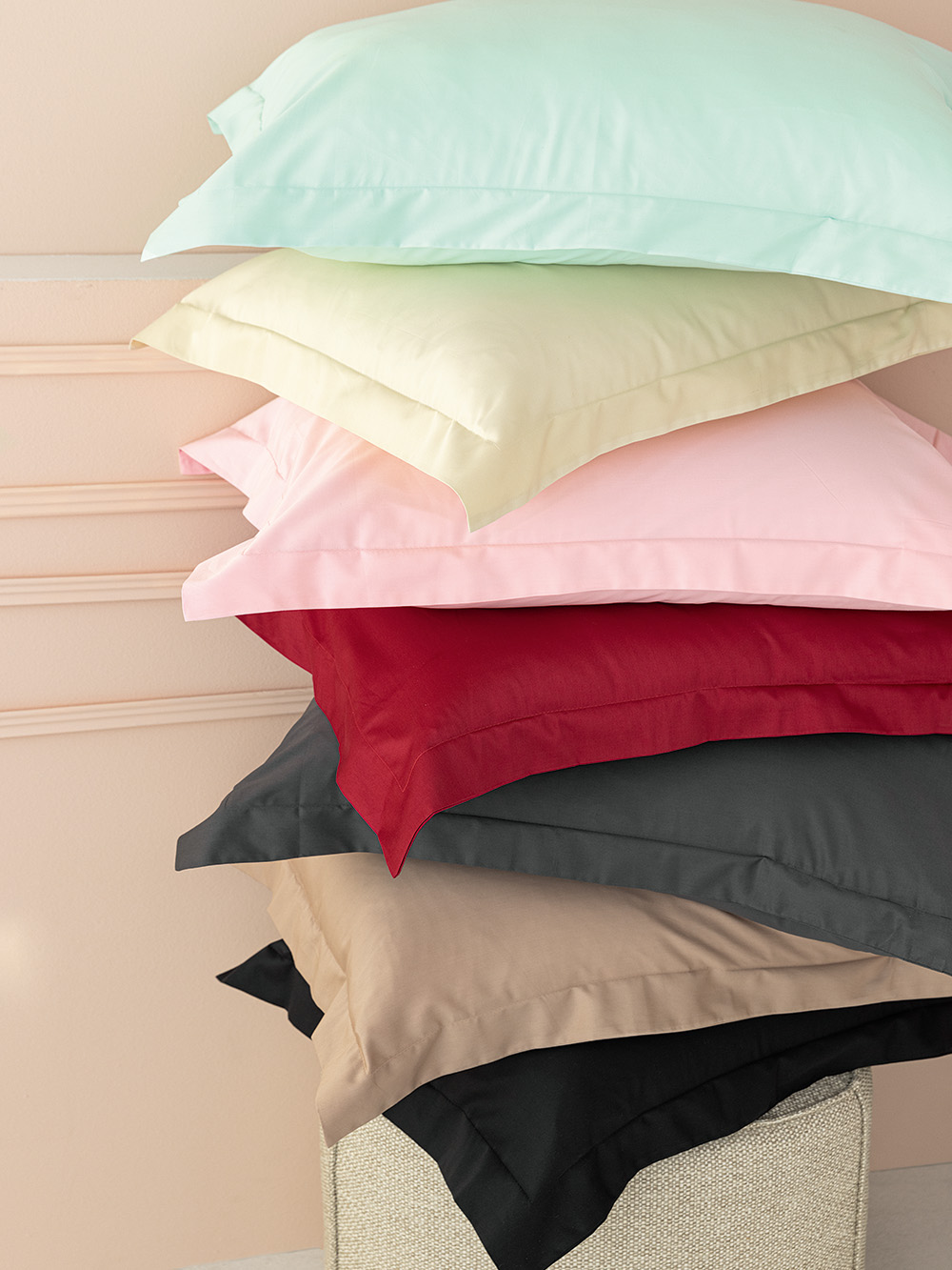 Σεντόνι μεμονωμένο Υ/Δ (245Χ270) LUXE SATEEN PINK, PALAMAIKI