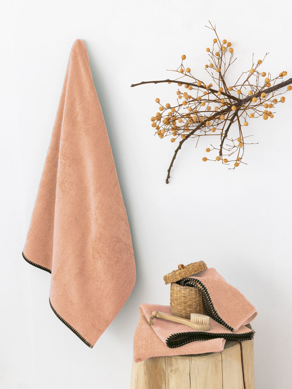 Palamaiki Σετ Πετσετες Towels Collection BROOKLYN PEACH