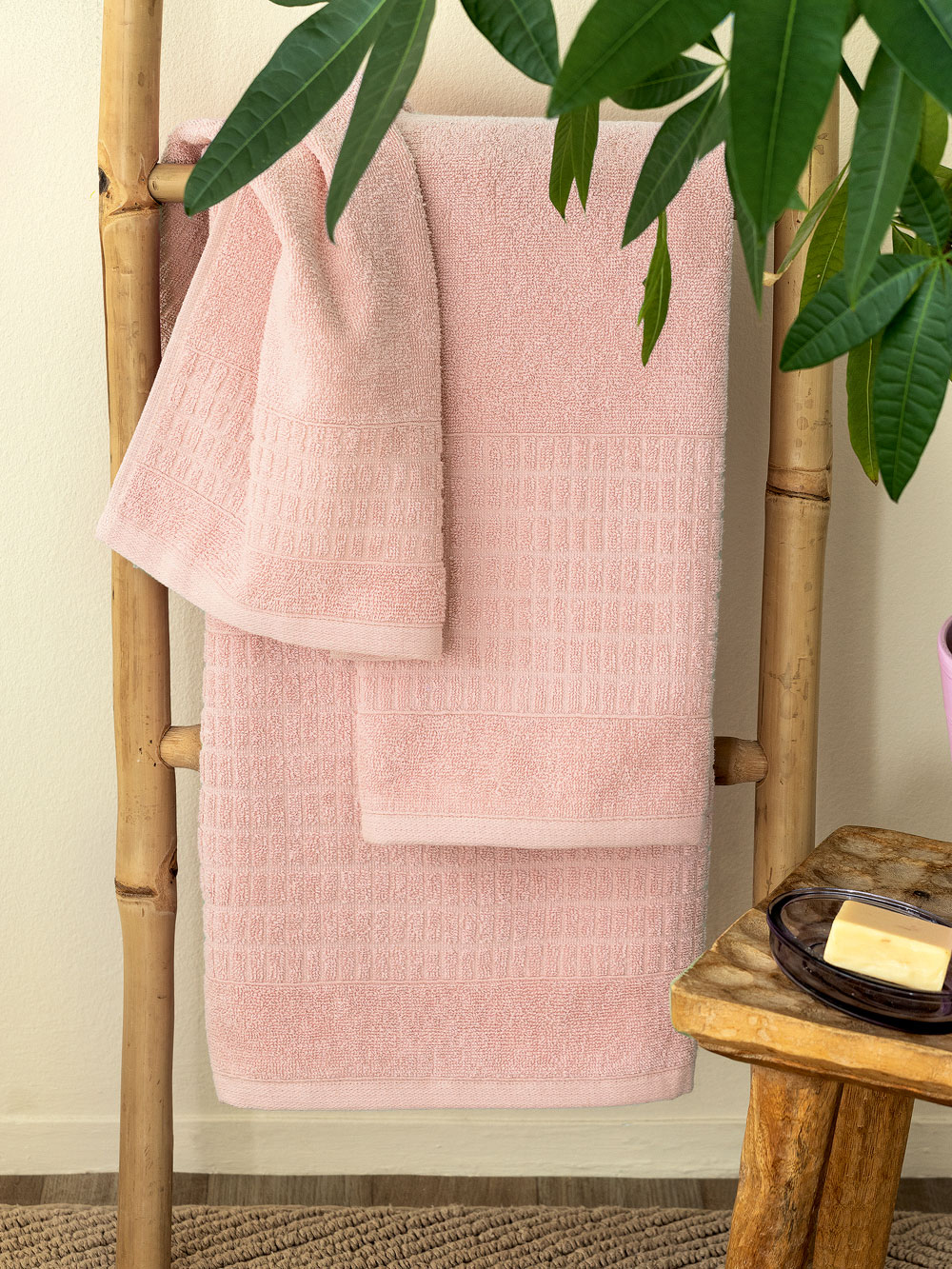 Πετσέτα Προσώπου Towels Collection 50×90 ROLL PINK
