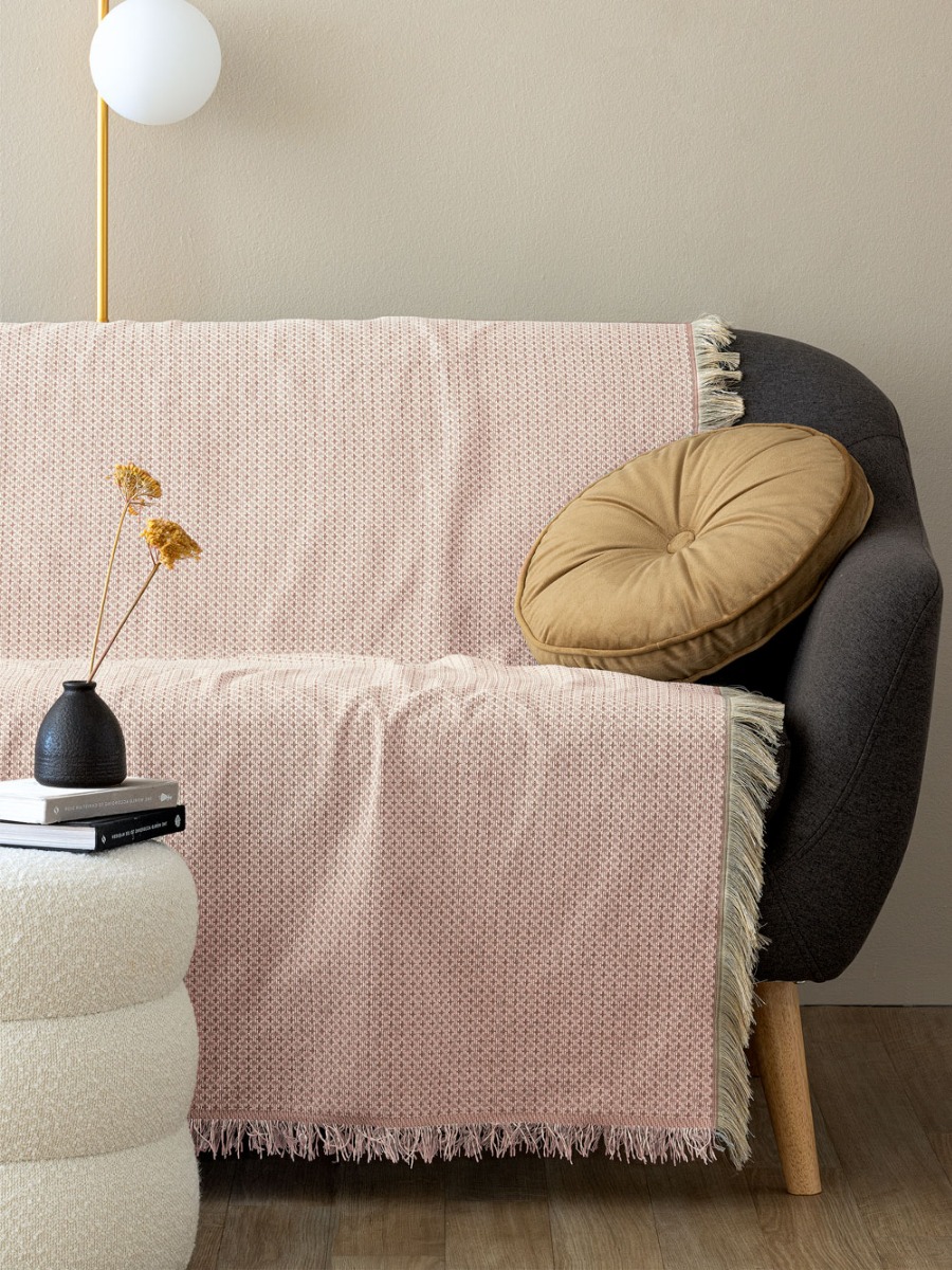 Ριχτάρι Τριθέσιου Καναπέ ZETA PINK 180Χ300