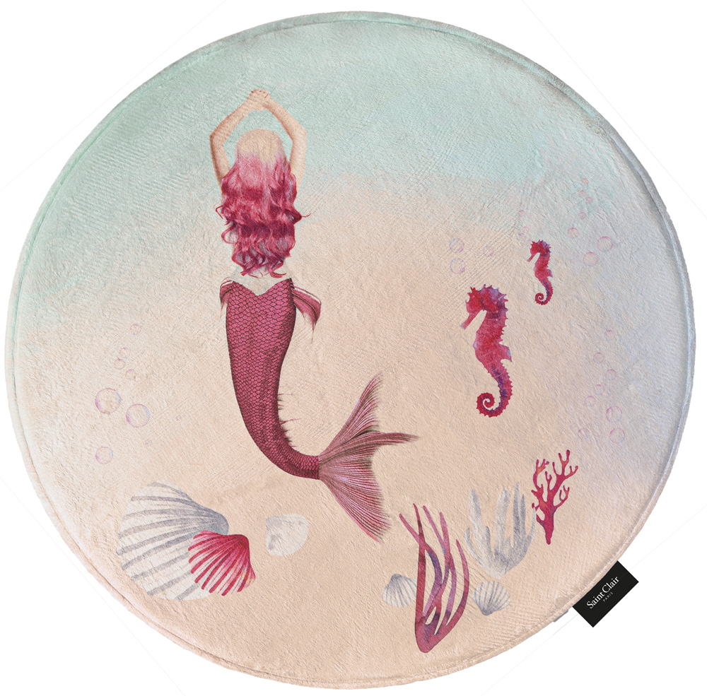 Saint Clair Στρογγυλό Χαλί Softy Mermaid
