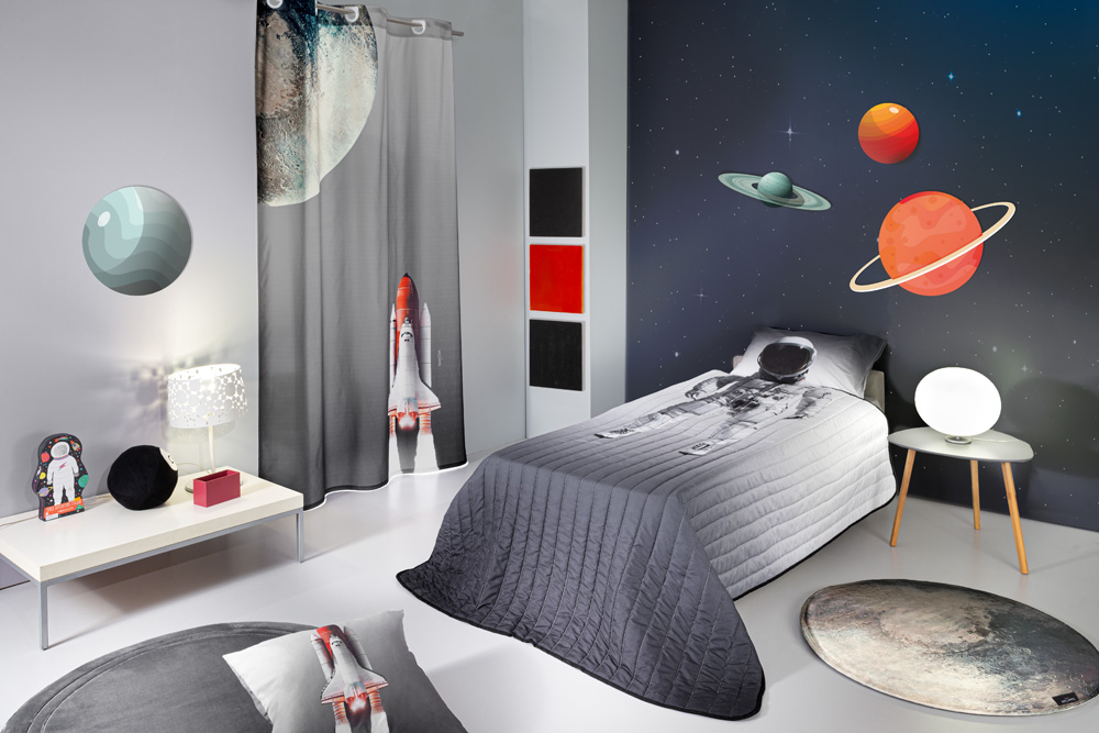 Saint Clair Σετ 2τμχ. Κουβερλί Space