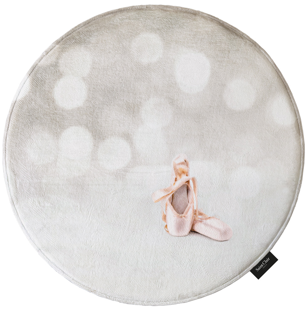 Saint Clair Στρογγυλό Χαλί Softy Ballet