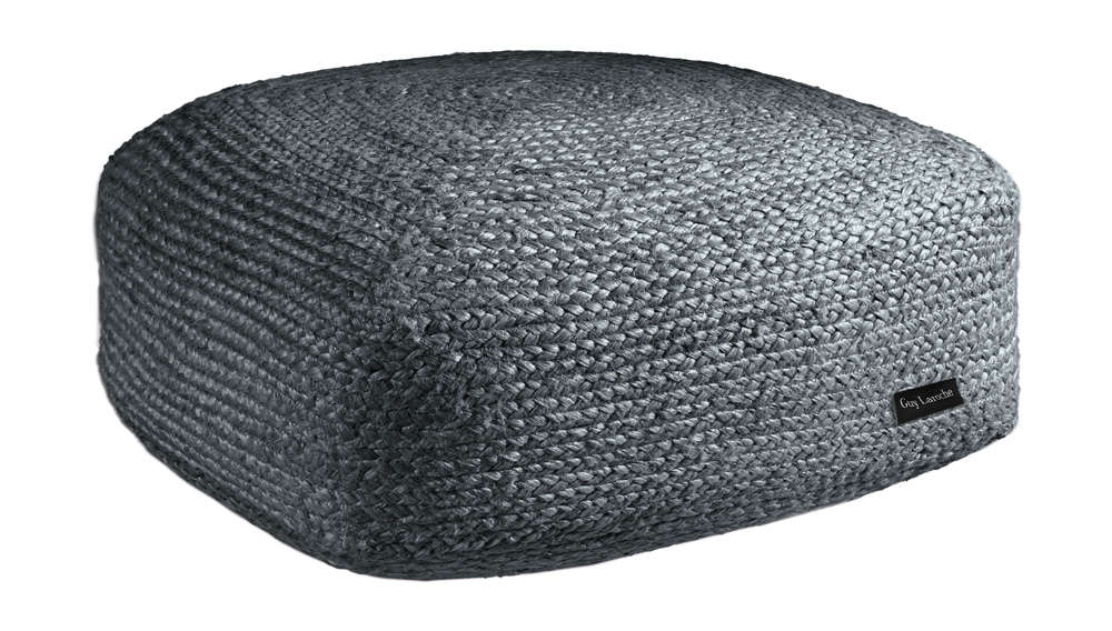 Πούφ Boho Anthracite