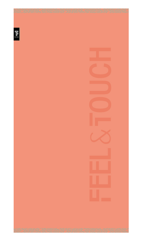 Feel and Touch Πετσέτα Θαλάσσης Sunny Papaya