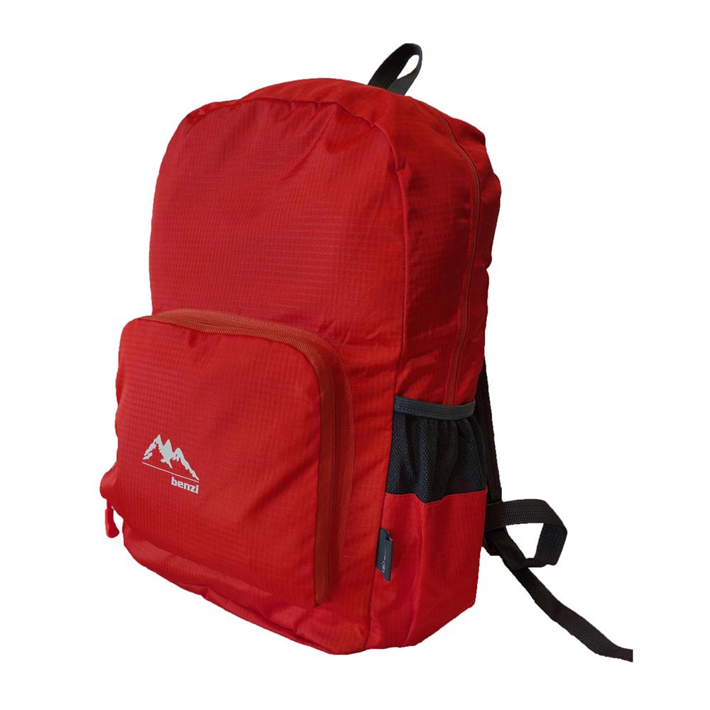 Σακίδιο πλάτης Αναδιπλούμενο BENZI Κόκκινο BZ5091 29 x 48 x 15 cm
