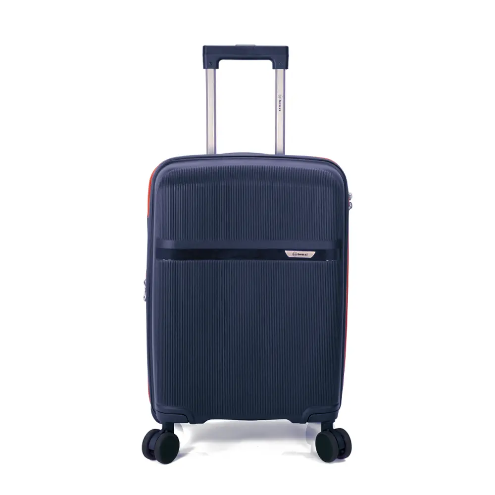 Βαλίτσα Καμπίνας με Προέκταση BENZI (55x37x19-24cm) Μπλε BZ5842