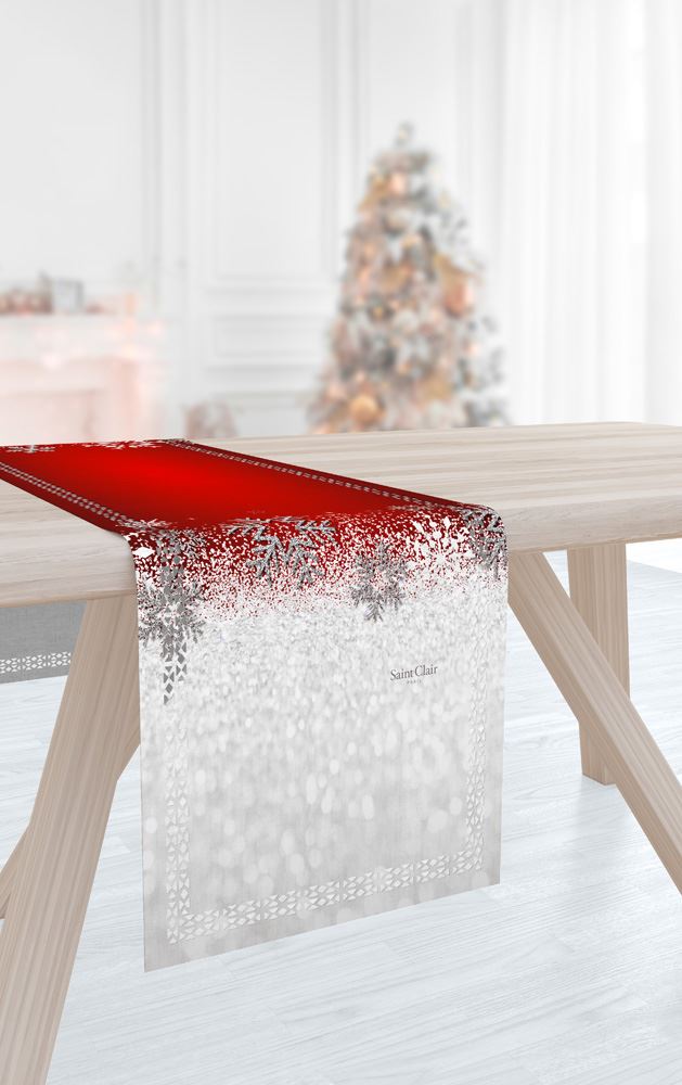 Τραβέρσα Χριστουγεννιάτικη 2032 laser cut 40X160