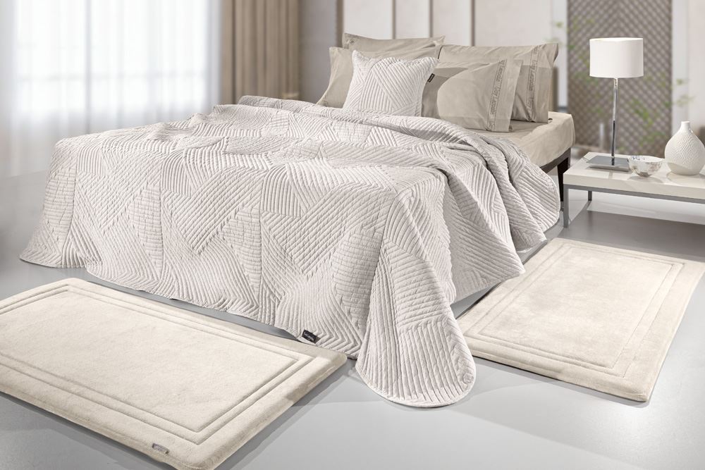 Χαλάκια SOFTY Ivory 3τμχ 60x120 και 60x180